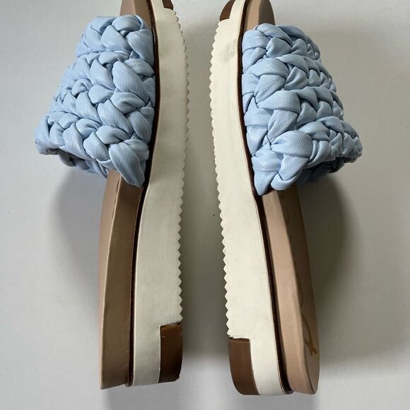 SAM EDELMAN Ainslie braided slide sandals 7 - Picture 11 of 14
